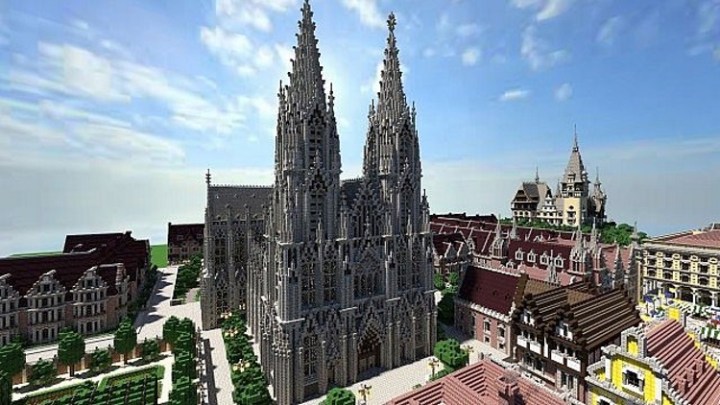 Minecraft-city-cologne-cathedral 750