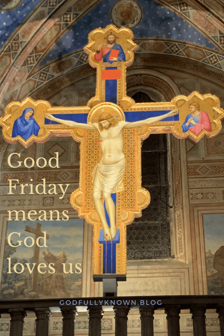 Pinterest pin for Good Friday